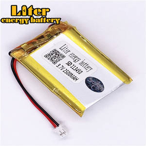 Plug 2,0-2 P 113450 2500 mah <span class=keywords><strong>3</strong></span>,7 V rechargeable lipo battery solar Battery free li-ion battery battery lithium polymer battery with PCM - Product Image 2