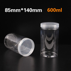 Food Grade Storage Clear PET Plastic <strong>Jar</strong> for Candy and <strong>Cookie</strong> - Product Image 6