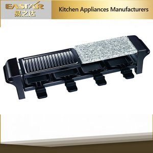 Usage domestique <span class=keywords><strong>BARBECUE</strong></span> électrique appareil à raclette pour <span class=keywords><strong>4</strong></span> personne - Product Image 3