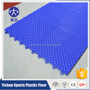 Ventes chaudes En Chine PP Tuile À Emboîtement Sols Sportifs Recyclable Pour <span class=keywords><strong>Terrain</strong></span> De <span class=keywords><strong>Badminton</strong></span> - Product Image 1