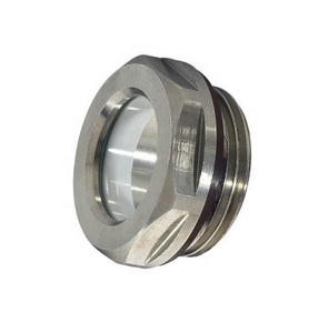 X & B NPT Stainless Steel Threaded High Pressure Oil <span class=keywords><strong>Level</strong></span> <span class=keywords><strong>Sight</strong></span> <span class=keywords><strong>Glass</strong></span> - Product Image 5