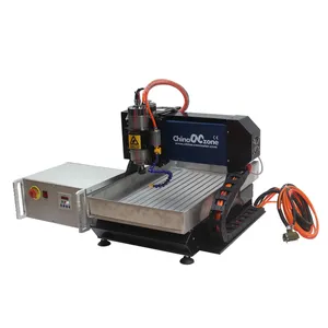 Mini roteador cnc 3040 2200w, para pedra de aço inoxidável