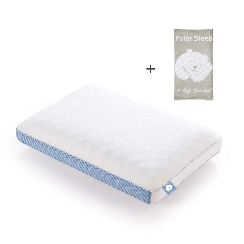 Adjustable Hypoallergenic Cooling Memory Foam Bamboo Sleeping neck support Bedding Pillow for Back, Stomach, Side person
