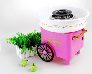 Máquina de Algodón de Azúcar Mini, Máquina para Hacer Algodón de Azúcar para Uso Doméstico con Ruedas - Product Image 2
