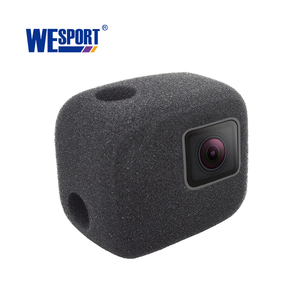 Parabrisas de espuma con reducción de ruido para GoPro <span class=keywords><strong>Hero</strong></span> 7, 6, <span class=keywords><strong>5</strong></span>, negro, blanco y plata - Product Image 5