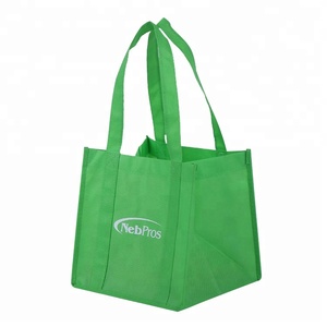 Alta calidad reciclable encargo fuerte ultramarinos tote bolso no tejido - Product Image 6