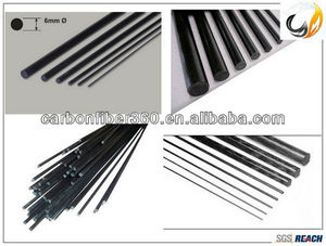 Rc helicóptero fibra sólida carbono haste - Product Image 3