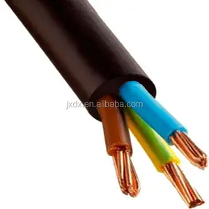 3 core PVC insulated PVC sheath electric wire AC power cable