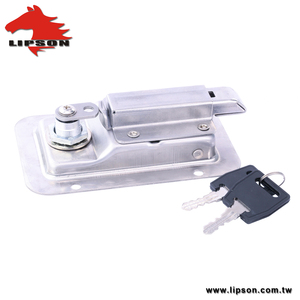 Pintson-caja de herramientas para LM-335, pestillo, paleta, remolque trasero, Semi cuerpo, cerradura de puerta de camión, manilla empotrada - Product Image 3