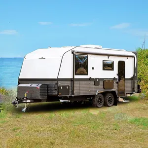 Bulmak iyi fiyat Off Road karavan araba duş ve tuvalet ile satılık karavan tatilleri