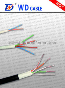 2017 cabo de rede UTP cat5 2 par de cobre da isolação DO PE - Product Image 4