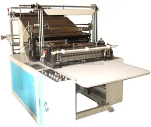 Double Layer Bottom Seal PE Nylon T Shirt Bag Making Machine