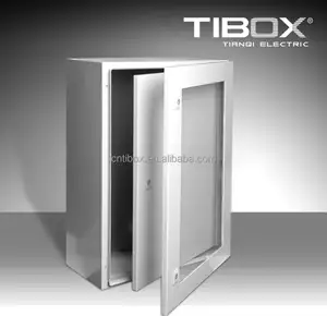 TIBOX RAL 7035 certisificate high quality sheet steel wall mount enclosure