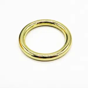 Hoge Kwaliteit Dlseals O Ring Metalen Gouden Ronde Ring Gelast