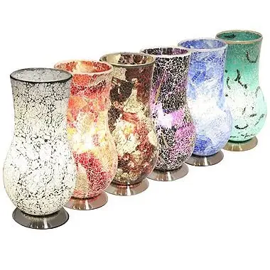 Multicolor Mosaic Table Lamp for Home Decoration