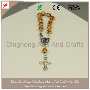 Bois <span class=keywords><strong>grain</strong></span> de chapelet, Rose parfum chapelet Dubai bijoux en or <span class=keywords><strong>collier</strong></span> - Product Image 5