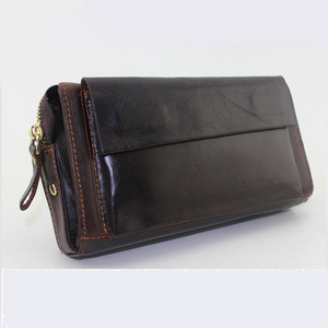 Rfid Nuovi Uomini raccoglitore Della Moneta Della chiusura lampo Tasca di modo degli uomini portafoglio In Pelle Portafoglio maschile <span class=keywords><strong>pochette</strong></span> piccola borsa a mano uomo - Product Image 2