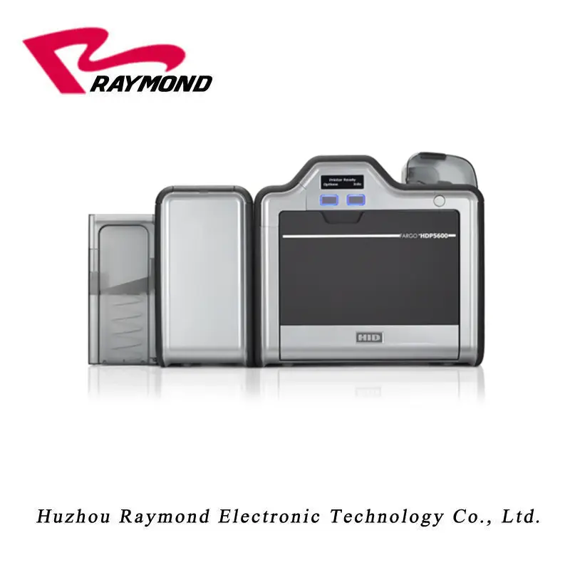 HDP5600 दोहरी तरफा 600 dpi उच्च परिभाषा प्लास्टिक पीवीसी आईडी कार्ड प्रिंटर, सदस्यता कार्ड प्रिंटर