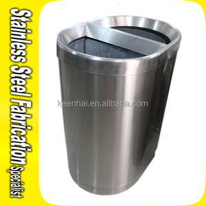 Rue extérieure en acier inoxydable <span class=keywords><strong>litière</strong></span> pour bin - Product Image 1