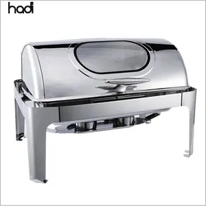 Hotel Chafer Buffet Food Warmer verwendet Chafing Dishes rechteckige 9 Liter Buffet Chafing Dishes in Dubai Food Warmer Ausrüstung