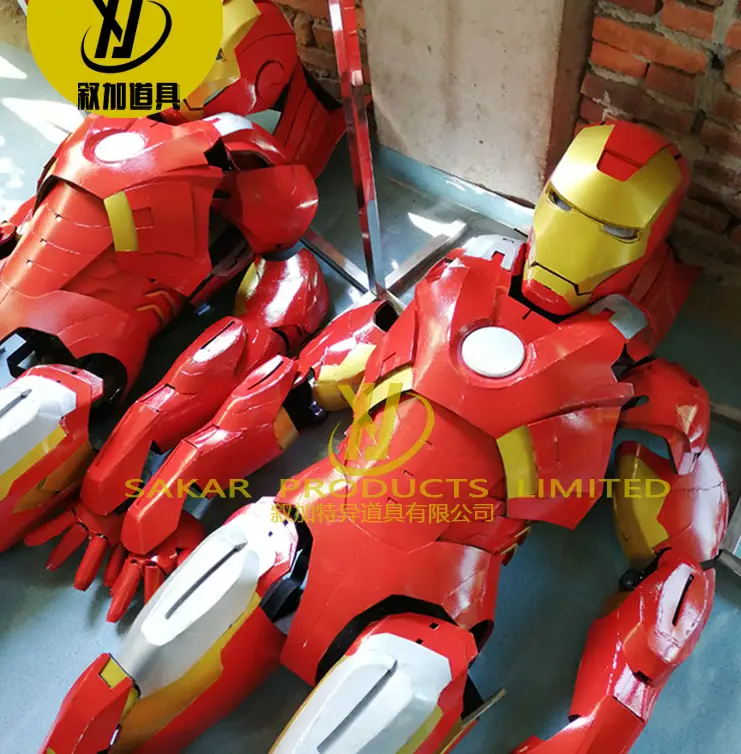 Casco personalizado de armadura, traje de Iron Man cospaly a la venta