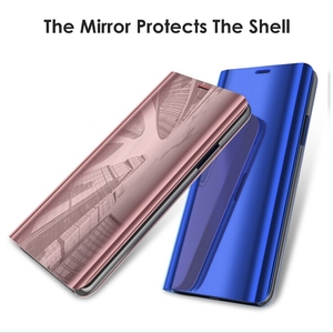 Miroir Flip Étui Clair Intelligent Réveiller Vue Stands Housse Pour S9 Plus - Product Image 3