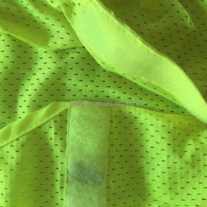 Gilet di sicurezza in poliestere personalizzabile con materiale riflettente gilet da lavoro impermeabile con personalizzazione del Logo - Product Image 5