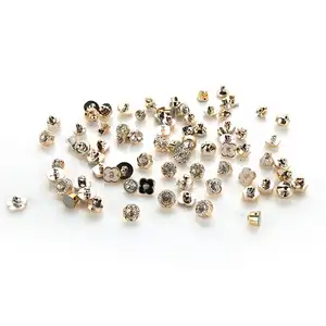 China supplier multicolored 2 holes rhinestone garment buttons plastic ladies pearl buttons for clothes