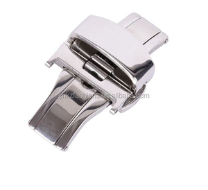 <span class=keywords><strong>Boucle</strong></span> de montre à déployement en acier inoxydable 12/14/16/18/20/22/24 mm, fermoir à bouton-poussoir, <span class=keywords><strong>boucle</strong></span> <span class=keywords><strong>papillon</strong></span> pour bracelet de montre - Product Image 4