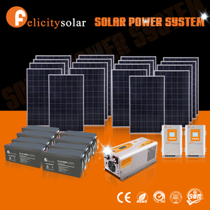 Stand alone <span class=keywords><strong>panneau</strong></span> solaire photovoltaïque systèmes 5kw maison système solaire - Product Image 1