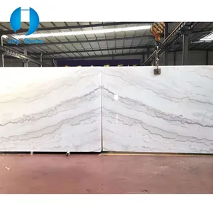 Fabricação china guindxi branco polonês pedra mármore