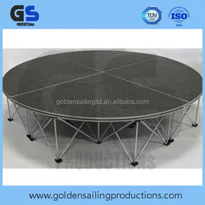 Outdoor event stage , round stage, portable stage supplier