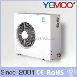 Yemoo 5HP copeland hermético de mini caja tipo unidad de condensación alto efecto tipo de caja de refrigeración unidad de venta