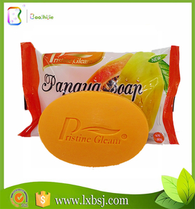 80g nuevo tipo jabón de baño de <span class=keywords><strong>papaya</strong></span> para blanquear - Product Image 2
