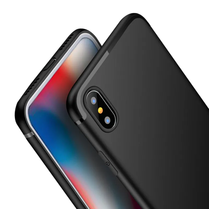 De ultra slim mate suave TPU polvo enchufe de la caja del teléfono móvil barato para el iPhone 11 Pro MAX 11 Pro 11 XR XS Max X 8 7 Plus 6S