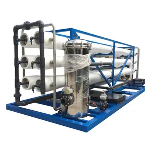 Dispositivo de tratamiento de agua de 18m3ph, máquina de filtro de ósmosis inversa de agua de pozo subterráneo, sistema de planta para riego, granja agrícola