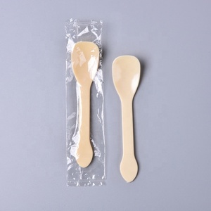Cuchara de plástico desechable para helado, cucharilla de plástico individual para helado - Product Image 2