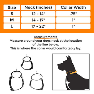 Collar de entrenamiento de nailon para martingale, collar para perro de calidad premium de cincha limitada con costura reflectante - Product Image 6