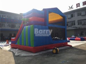 Château gonflable commercial <span class=keywords><strong>de</strong></span> haute qualité, personnalisé, vente en gros, avec impression <span class=keywords><strong>de</strong></span> dessins animés, usine chinoise depuis 1997 - Product Image 2
