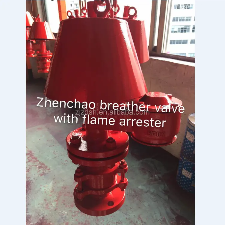 IIB विस्फोट के सबूत प्रकार कम तापमान Zhenchao सभी मौसम के साथ अग्निरोधक सांस वाल्व लौ Arrestor
