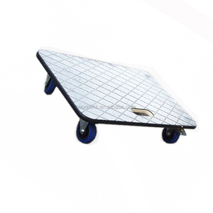 Four Wheels Moving Platform <strong>Plywood</strong> Dolly <strong>Pallet</strong> Skate