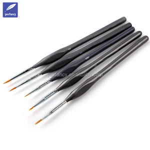 <span class=keywords><strong>Moins</strong></span> <span class=keywords><strong>cher</strong></span> triangle embout brosse kolinsky cheveux <span class=keywords><strong>acrylique</strong></span> détail miniature artiste <span class=keywords><strong>peinture</strong></span> brosse - Product Image 4