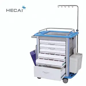 LS-850M UN chariot d'urgence ABS chariot De médecine Hospitalière mobile médicaments chariot - Product Image 5