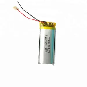 대량 충전식 리튬 이온 lipo 리튬 폴리머 1Ah 102050 1000mAh 3.7v 마이크로 1ah 배터리