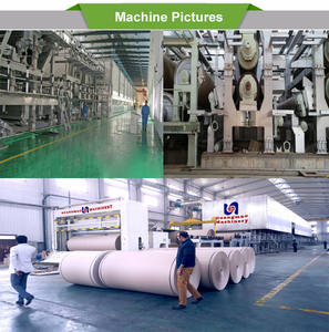 3200mm tốc độ cao Kraft lót giấy dây chuyền sản xuất carton tái chế giấy làm giá máy - Product Image 2