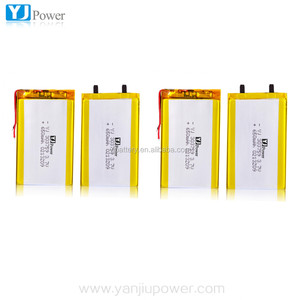 Alibaba China 303759 3,7 v 650 mAh regchargeable ultradünne lipo batterie, für bluetooth stereo - Product Image 4