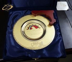 Custom Souvenir Engraved Gold Metal logo Plaque <strong>Plate</strong> with <strong>Enamel</strong> - Product Image 4