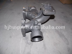 Piezas de autobús chinas originales, tubo de escape Flexible de acero inoxidable para automóvil 1008-00536, accesorios para autobús - Product Image 3