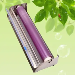 Cucina In Acciaio Inox Dispenser per Foglio di Alluminio Stretch Wrap