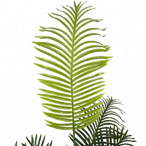 כמו בחיים 2.0m מקורה קישוט מלאכותי הוואי פאלם עץ צמח צמחים מלאכותיים עץ מזויף